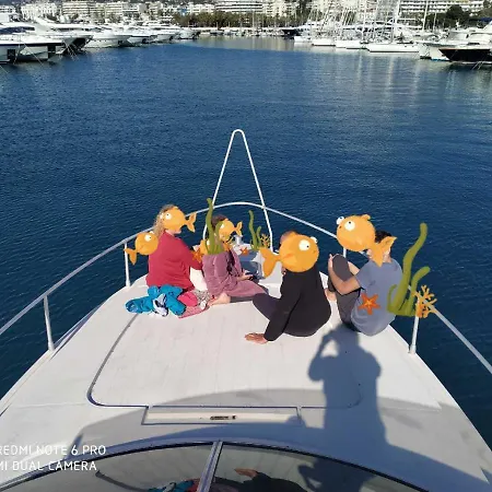 船屋 Ferretti 36 ' Bateau A Quai Vieux-port Festival La Croisette
