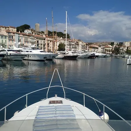 船屋 Ferretti 36 ' Bateau A Quai Vieux-port Festival La Croisette 戛纳